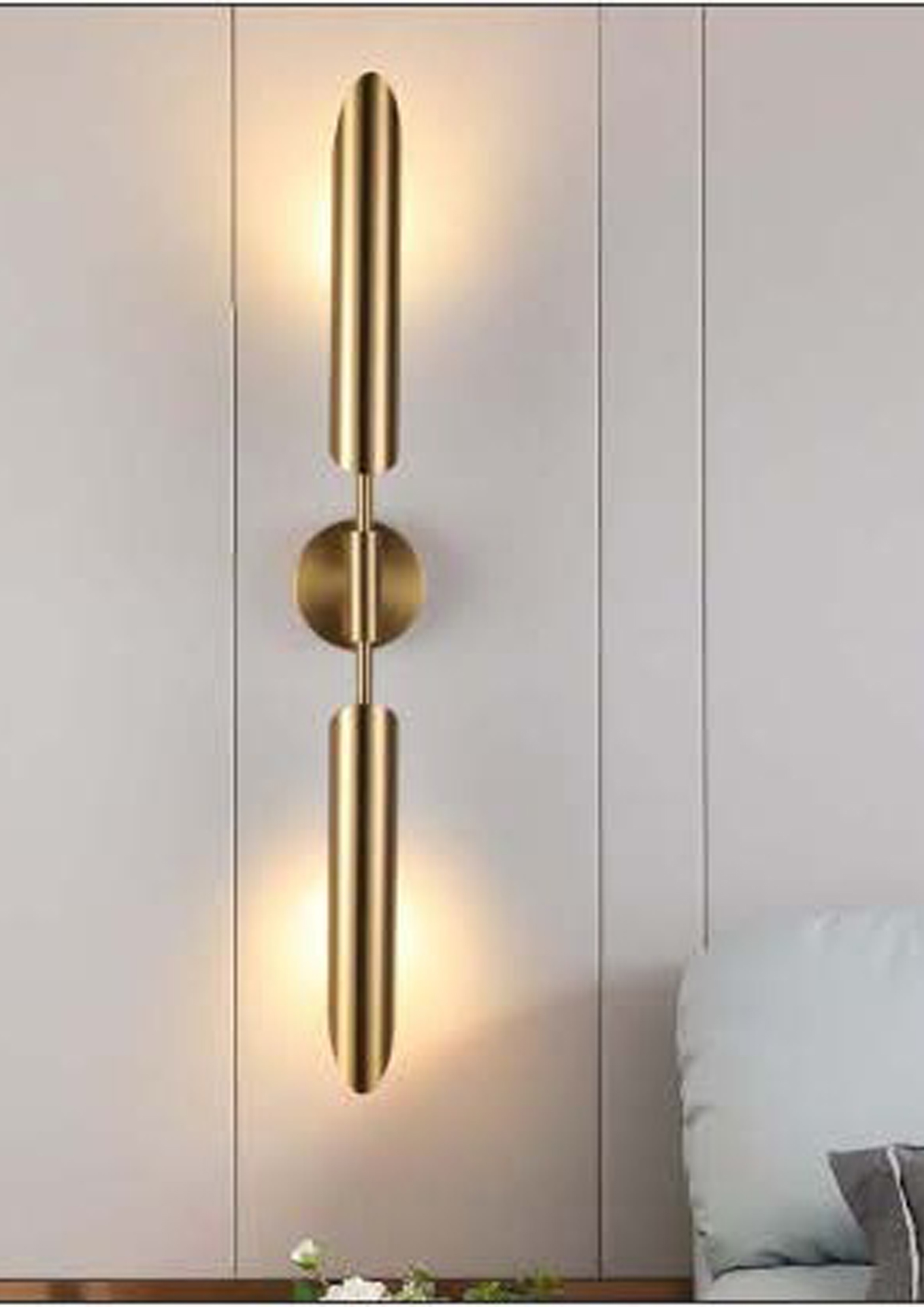 Beyond Lights - Brass Wall Light- GL
